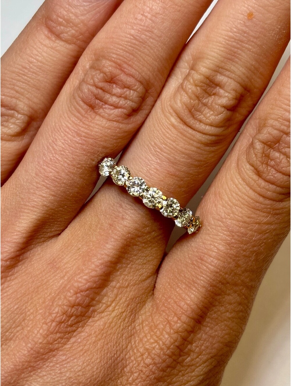 14k Yellow Gold Diamond Ring